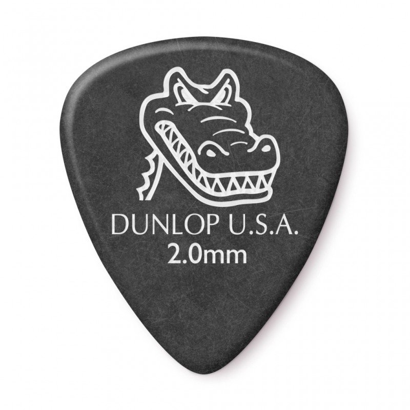 417R2.0 Gator Grip Медиаторы, 72шт, толщина 2,00мм, Dunlop 417R2.0 Gator Grip Медиаторы, 72шт, толщина 2,00мм, Dunlop