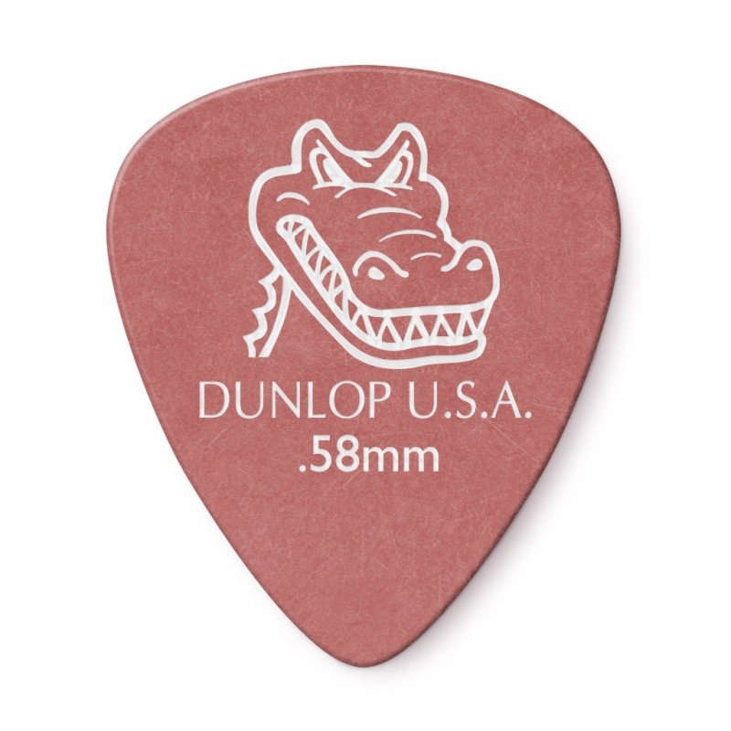 417R.58 Gator Grip Медиаторы, 72шт, толщина 0,58мм, Dunlop 417R.58 Gator Grip Медиаторы, 72шт, толщина 0,58мм, Dunlop