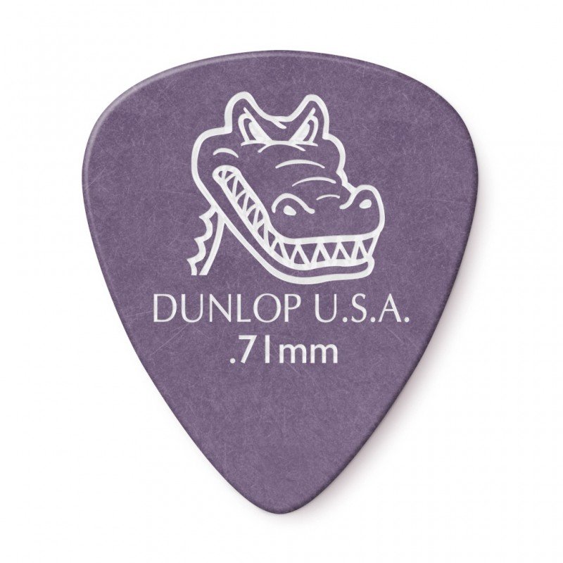 417R.71 Gator Grip Медиаторы, 72шт, толщина 0,71мм, Dunlop 417R.71 Gator Grip Медиаторы, 72шт, толщина 0,71мм, Dunlop