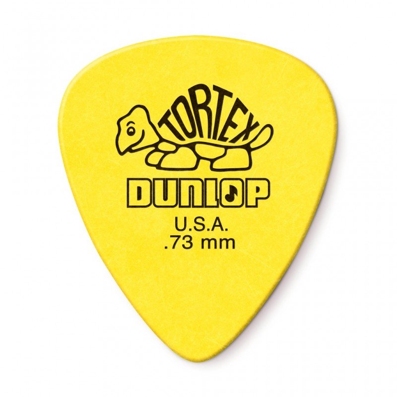 418R.73 Tortex Standard Медиаторы 72шт, толщина 0,73мм, Dunlop