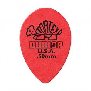 423R.50 Tortex Small Teardrop Медиаторы, 36шт, м/капля, толщина 0.50мм, Dunlop