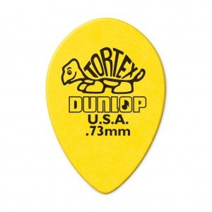 423R.73 Tortex Small Teardrop Медиаторы, 36шт, м/капля, толщина 0.73мм, Dunlop