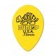 423R.73 Tortex Small Teardrop Медиаторы, 36шт, м/капля, толщина 0.73мм, Dunlop