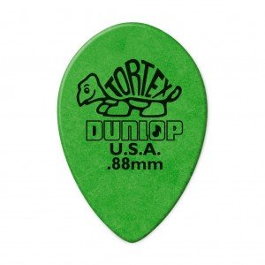 423R.88 Tortex Small Teardrop Медиаторы, 36шт, м/капля, толщина 0.88мм, Dunlop