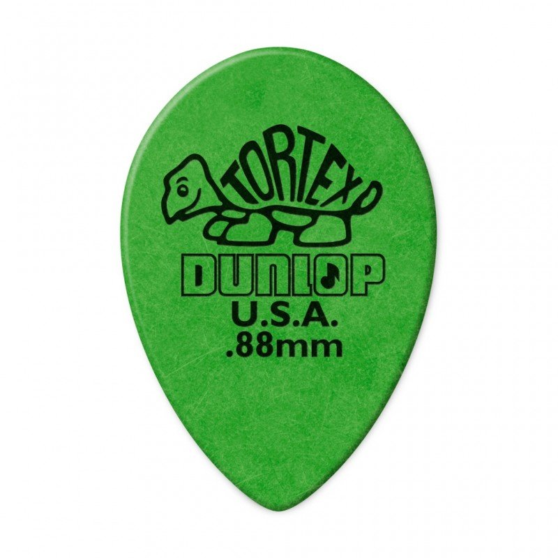 423R.88 Tortex Small Teardrop Медиаторы, 36шт, м/капля, толщина 0.88мм, Dunlop