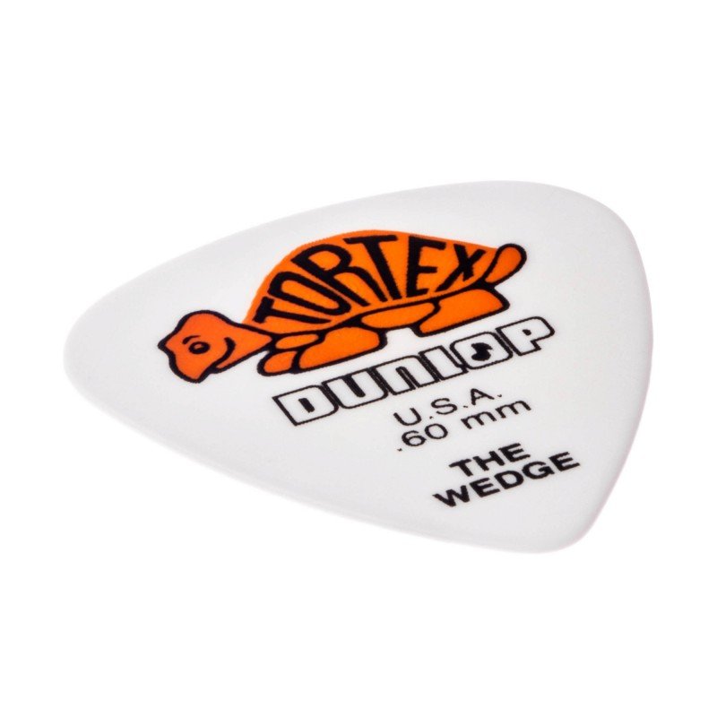 424R.60 Tortex Wedge Медиаторы 72шт, толщина 0.60мм, Dunlop
