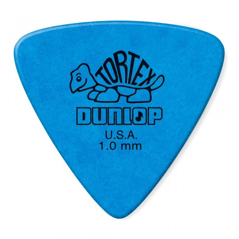 431R1.0 Tortex Triangle Медиаторы 72шт, толщина 1,0мм, треугольные, Dunlop