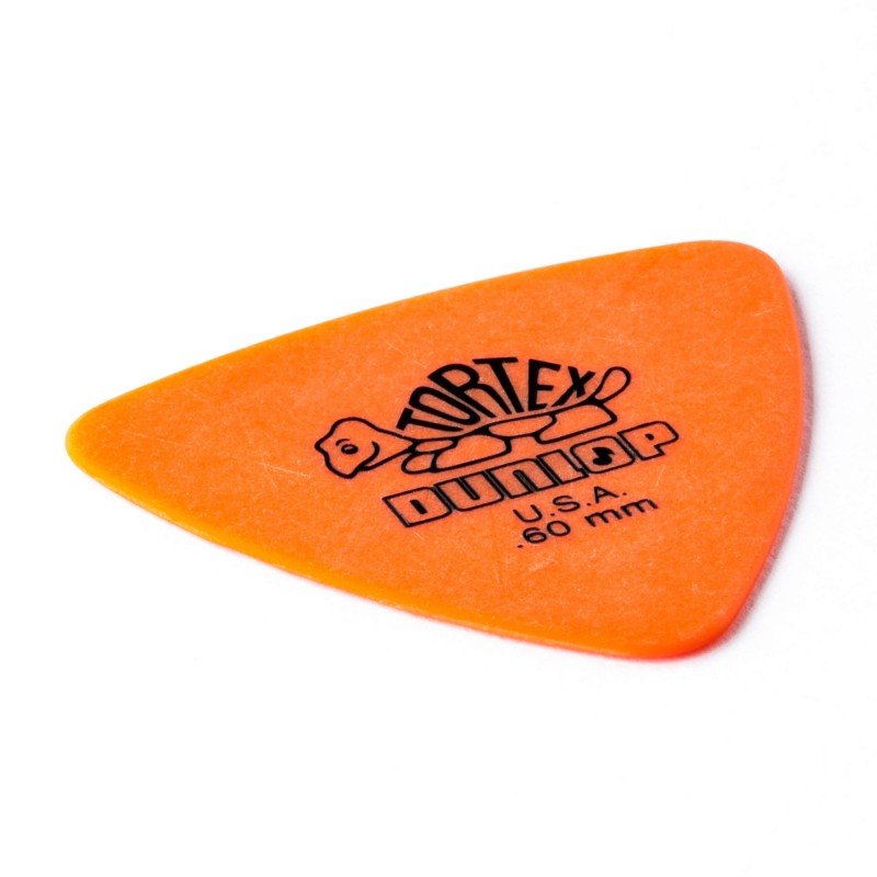 431R.60 Tortex Triangle Медиаторы 72шт, толщина 0,60мм, треугольные, Dunlop