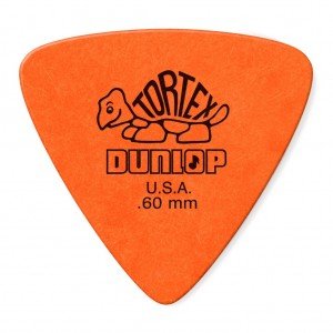 431R.60 Tortex Triangle Медиаторы 72шт, толщина 0,60мм, треугольные, Dunlop