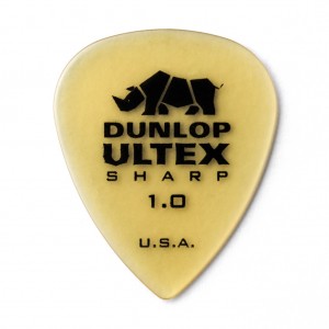 433R1.0 Ultex Sharp Медиаторы 72шт, толщина 1.0мм, Dunlop
