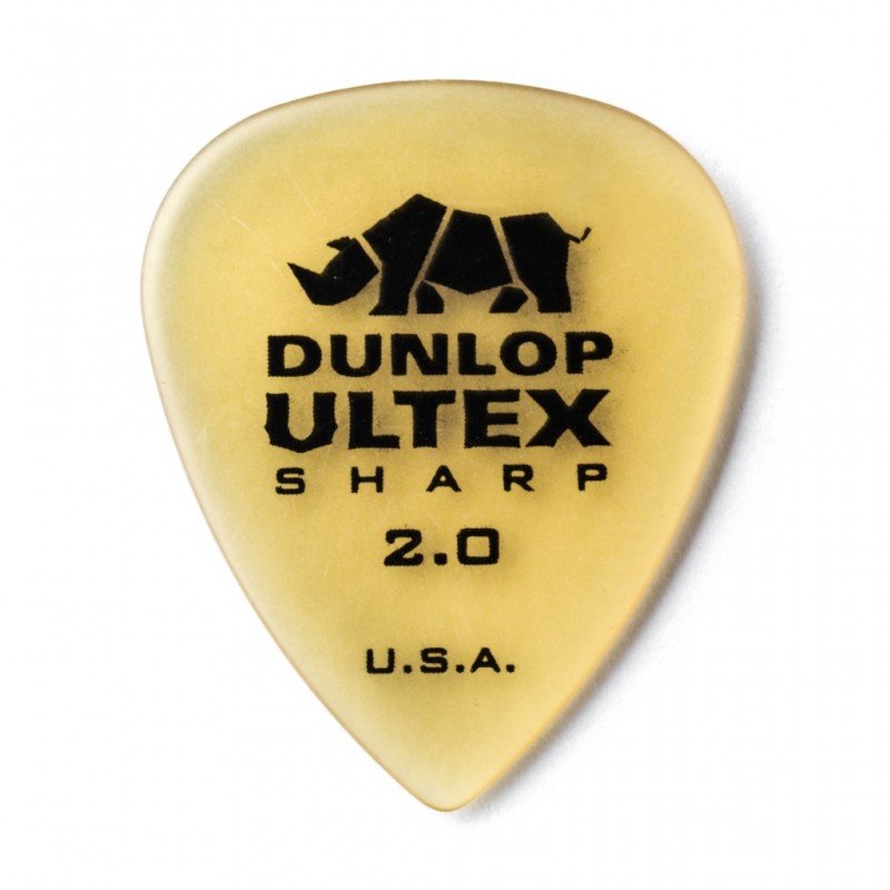 433R2.0 Ultex Sharp Медиаторы 72шт, толщина 2,0мм, Dunlop 433R2.0 Ultex Sharp Медиаторы 72шт, толщина 2,0мм, Dunlop