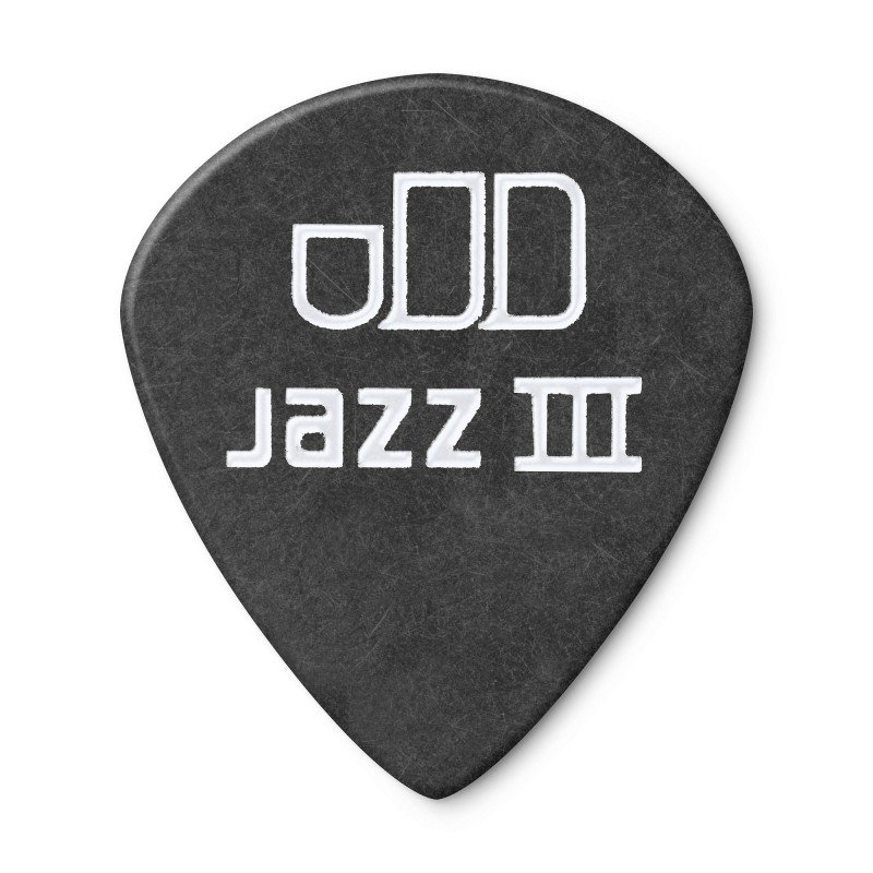 482R1.00 Tortex Pitch Black Jazz III Медиаторы 72шт, толщина 1мм, Dunlop
