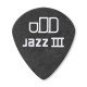 482R.50 Tortex Pitch Black Jazz III Медиаторы 72шт, толщина 0.50мм, Dunlop 482R.50 Tortex Pitch Black Jazz III Медиаторы 72шт, толщина 0.50мм, Dunlop