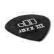 482R.60 Tortex Pitch Black Jazz III Медиаторы 72шт, толщина 0.60мм, Dunlop 482R.60 Tortex Pitch Black Jazz III Медиаторы 72шт, толщина 0.60мм, Dunlop