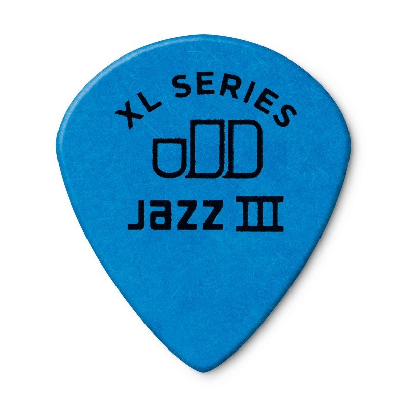 498R1.0 Tortex Jazz III XL Медиаторы 72шт, толщина 1,0мм, Dunlop