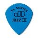 498R1.0 Tortex Jazz III XL Медиаторы 72шт, толщина 1,0мм, Dunlop