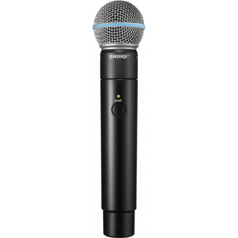 SHURE MXW2/BETA58 ручной передатчик с капсюлем BETA58