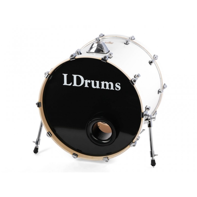 5001011-2218 Бас-барабан 22" x 18", белый, LDrums