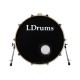 5001011-2218 Бас-барабан 22" x 18", белый, LDrums
