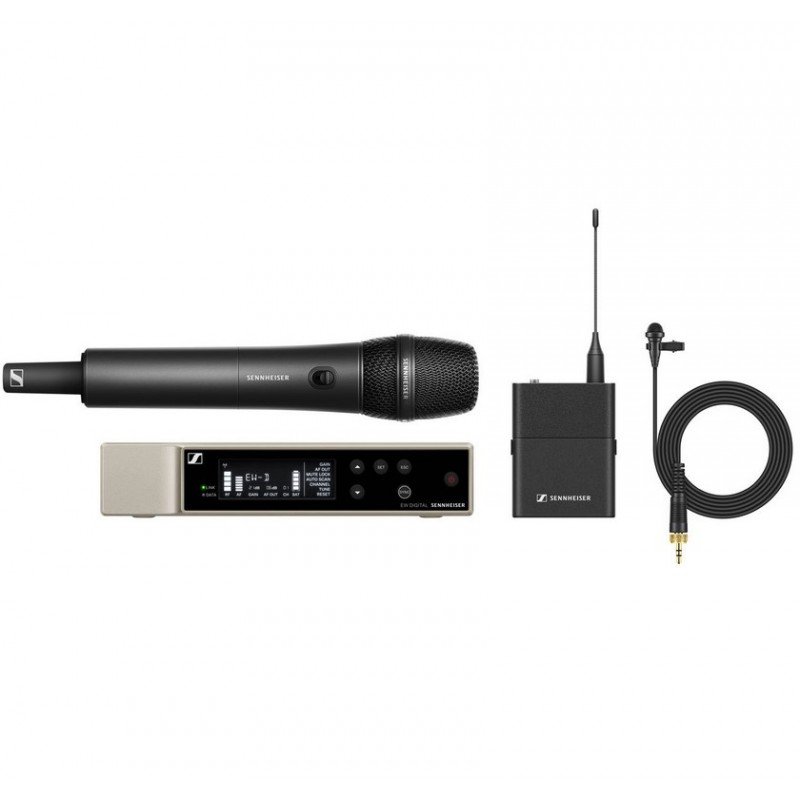 508770 EW-D ME2/835-S SET (Q1-6) Радиосистема с петличным и ручным микрофоном, Sennheiser 508770 EW-D ME2/835-S SET (Q1-6) Радиосистема с петличным и ручным микрофоном, Sennheiser