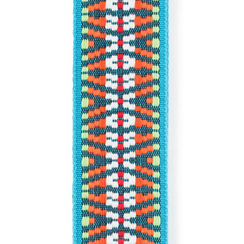 50G09 Ремень для гитары, полипропилен, рисунок «Sunset Hootenanny», Planet Waves