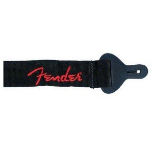 FENDER BLACK/RED LOGO ремень для гитары черно-красный FENDER BLACK/RED LOGO ремень для гитары черно-красный