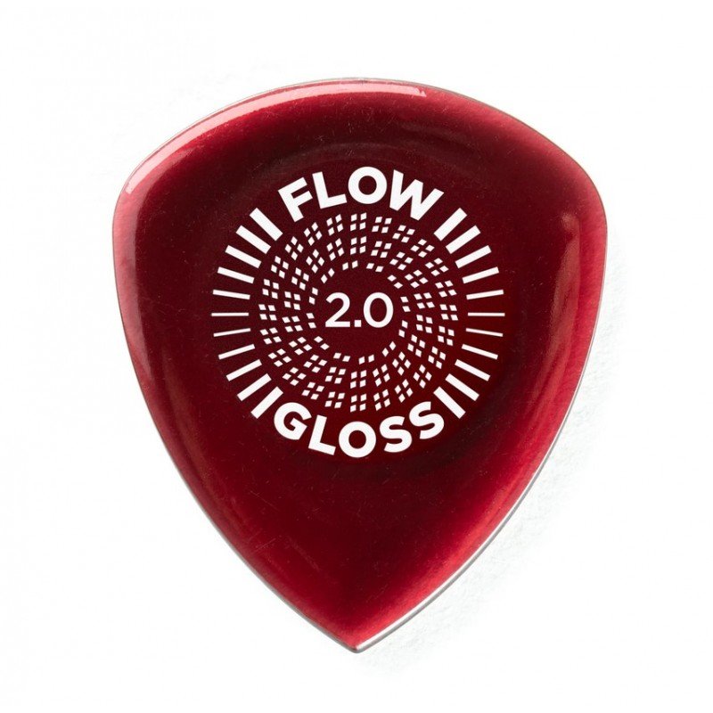 550R2.0 Flow Gloss Медиаторы 12шт, толщина 2мм, Dunlop 550R2.0 Flow Gloss Медиаторы 12шт, толщина 2мм, Dunlop