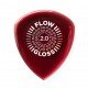 550R2.0 Flow Gloss Медиаторы 12шт, толщина 2мм, Dunlop 550R2.0 Flow Gloss Медиаторы 12шт, толщина 2мм, Dunlop