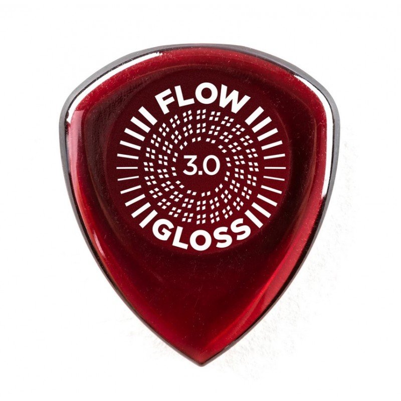 550R3.0 Flow Gloss Медиаторы 12шт, толщина 3мм, Dunlop 550R3.0 Flow Gloss Медиаторы 12шт, толщина 3мм, Dunlop
