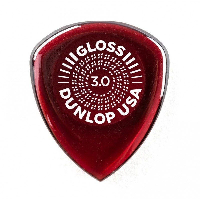 550R3.0 Flow Gloss Медиаторы 12шт, толщина 3мм, Dunlop 550R3.0 Flow Gloss Медиаторы 12шт, толщина 3мм, Dunlop