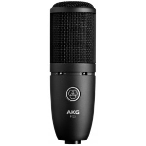 AKG P120 микрофон конденсаторный кардиоидный, мембрана 2/3', 20-20000Гц, 22мВ/Па, SPL130/150дБ