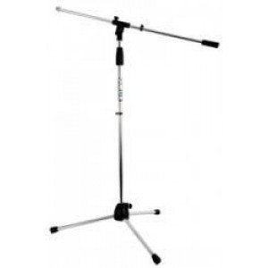QUIK LOK A300 CH телескопическая микрофонная стойка типа журавль на треноге, высота 96-157 см., длина журавля 76 см, цвет хром QUIK LOK A300 CH телескопическая микрофонная стойка типа журавль на треноге, высота 96-157 см., длина журавля 76 см, цвет хром