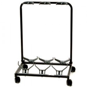 Quik Lok GS430 демо-стенд / стойка для 3 гитар, цвет - чёрный