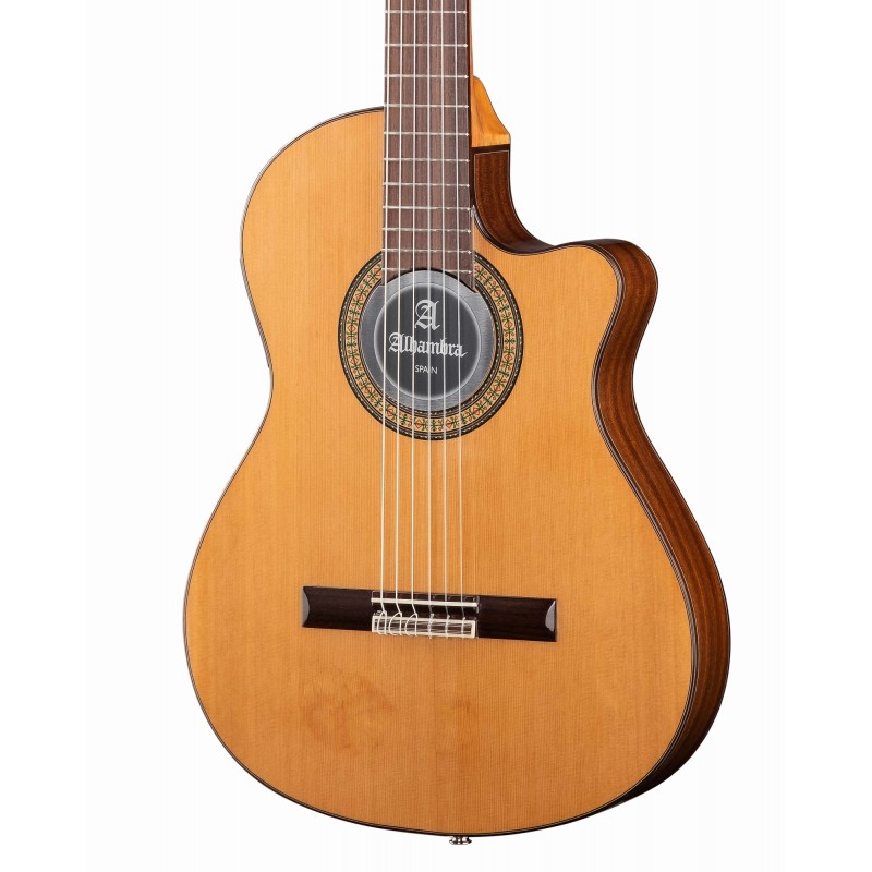 6.856 Cutaway 3C CT Классическая гитара тонкая со звукоснимателем, с вырезом, Alhambra