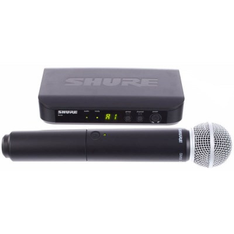 SHURE BLX24E/SM58 M17 662-686 MHz радиосистема вокальная с капсюлем динамического микрофона SM58