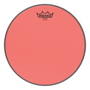 REMO BE-0312-CT-RD Emperor® Colortone™ Red Drumhead, 12"