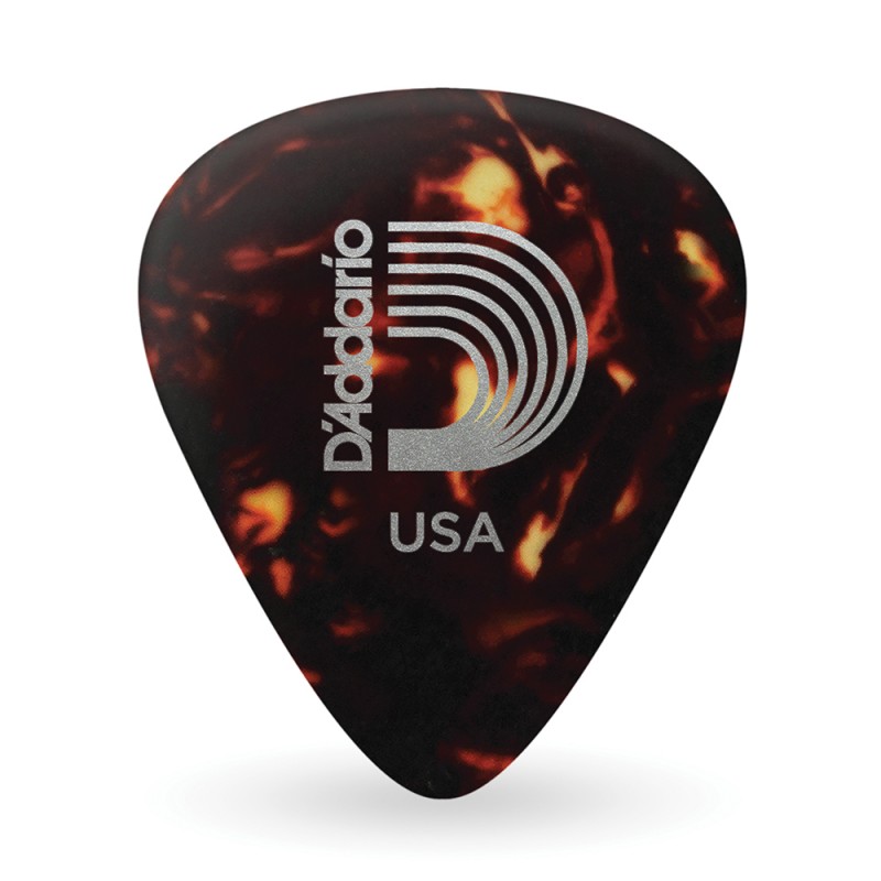 PLANET WAVES 1CSH4-10 10 PICK CELLULOID SHELL MED
