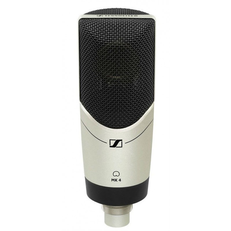 SENNHEISER MK 4 микрофон конденсаторный студийный, кардиоидный, 20 – 20000 Гц, 25мВ/Па, 50 Ом