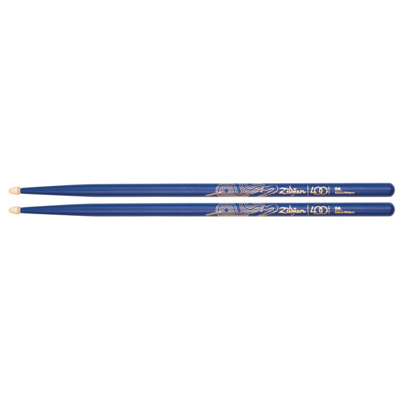 ZILDJIAN Z5AACBU-400 Limited Edition 400th Anniversary 5A Acorn Blue Drumstick