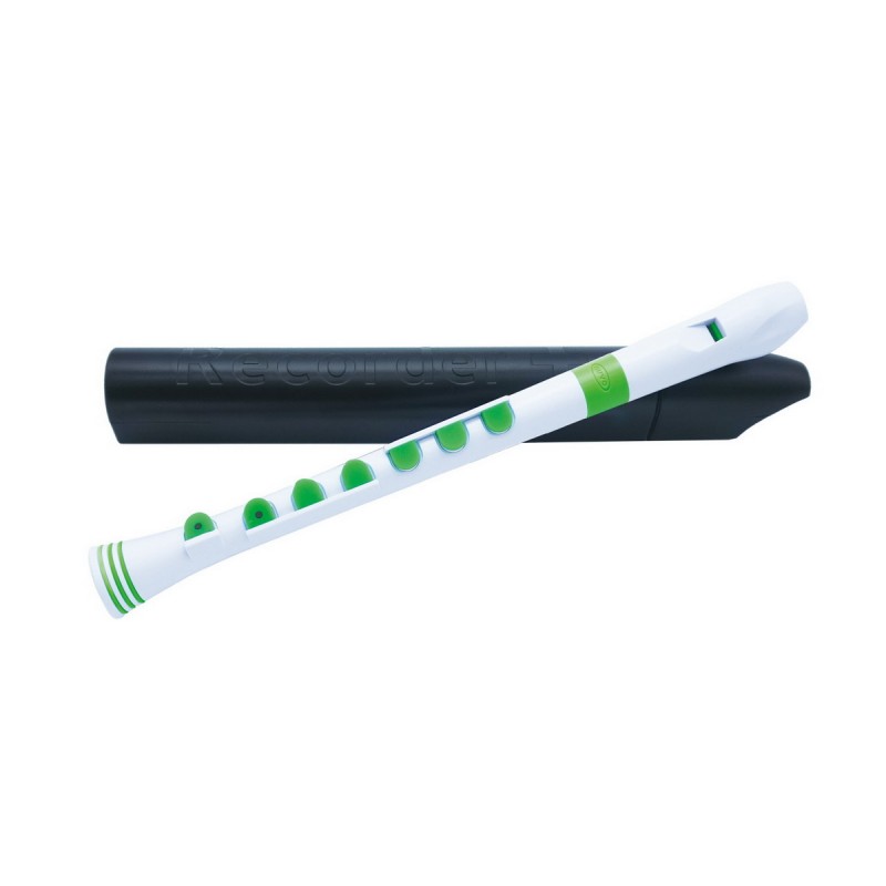 NUVO Recorder+ White/Green with hard case