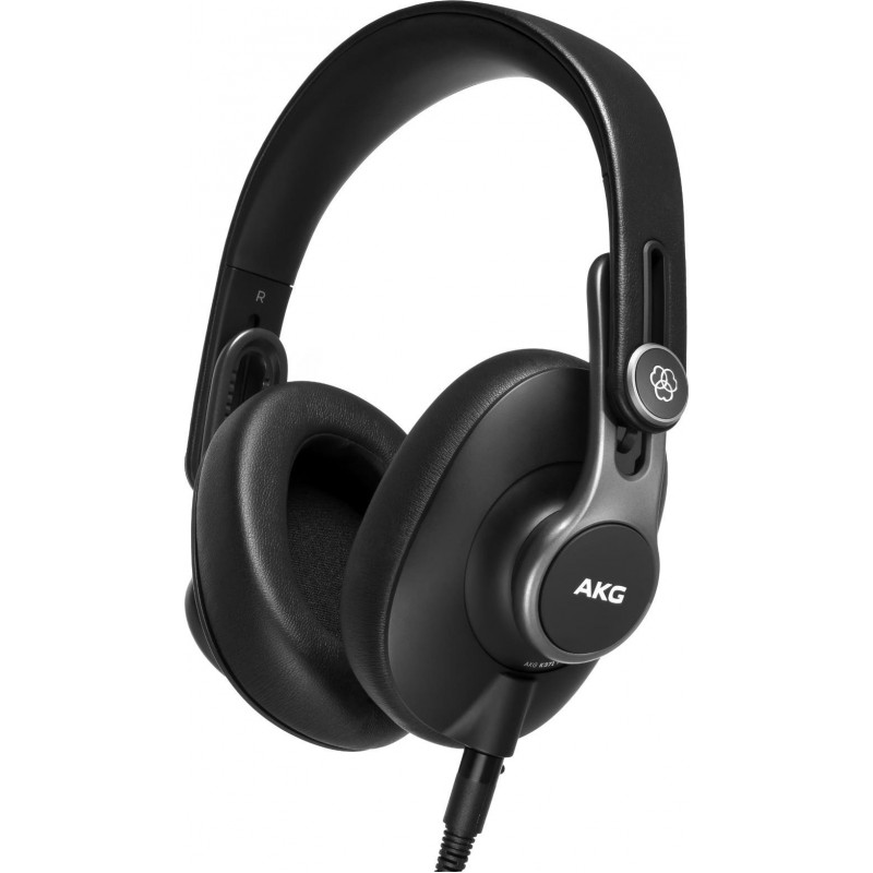 AKG K371-BT профессиональные закрытые студийные наушники, 32 Ом, 5 - 40000 Hz, Bluetooth 5.0, 24/2 работа и зарядка