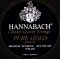825MT Black PURE GOLD Комплект струн для классической гитары нейлон/позолоченные Hannabach