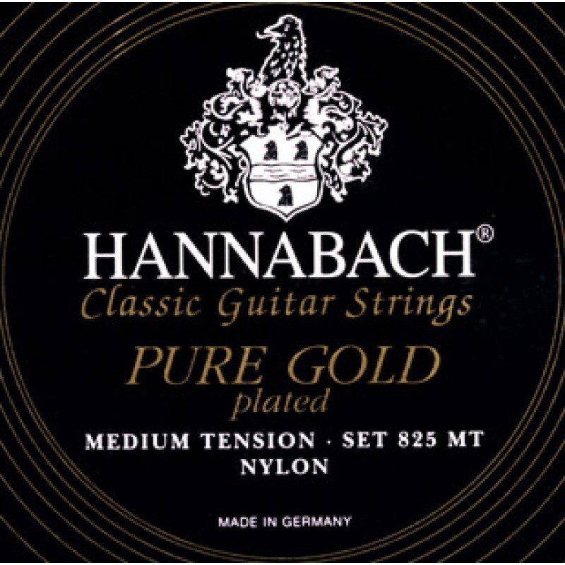 825MT Black PURE GOLD Комплект струн для классической гитары нейлон/позолоченные Hannabach 825MT Black PURE GOLD Комплект струн для классической гитары нейлон/позолоченные Hannabach