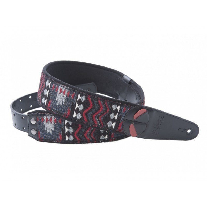 8401070010708 Mojo Azteca Black Ремень для гитары, RightOn Straps
