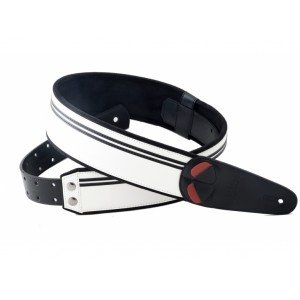 8401070110767 Mojo Race B&W Ремень для гитары, RightOn Straps 8401070110767 Mojo Race B&W Ремень для гитары, RightOn Straps