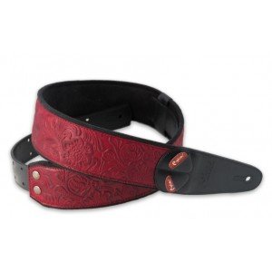 8401070130208 Mojo Sandokan Red Ремень для гитары, RightOn Straps 8401070130208 Mojo Sandokan Red Ремень для гитары, RightOn Straps
