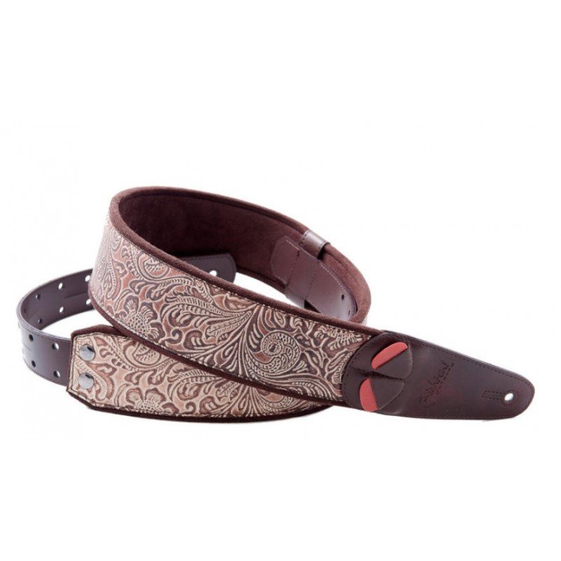 8401070130260 Mojo Sandokan Beige Ремень для гитары, RightOn Straps