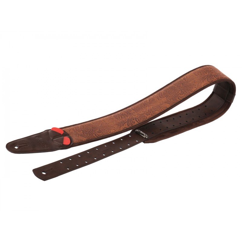 8401070130383 Mojo Sandokan Light Brown Ремень для гитары, RightOn Straps