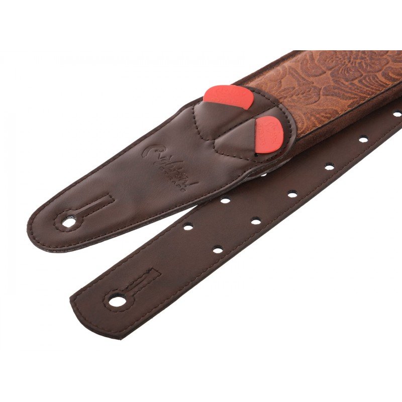 8401070130383 Mojo Sandokan Light Brown Ремень для гитары, RightOn Straps