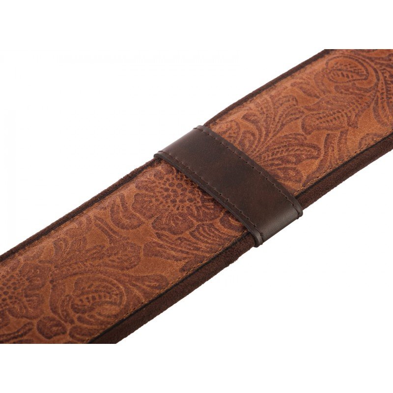 8401070130383 Mojo Sandokan Light Brown Ремень для гитары, RightOn Straps